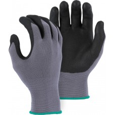 Micro Foam Nitrile Palm Glove on Nylon Shell